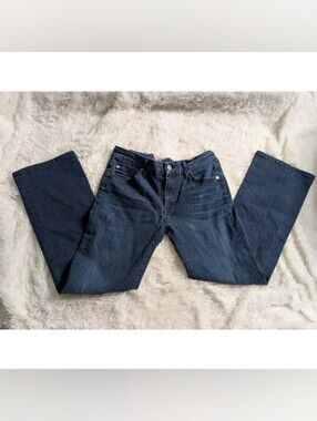 7FAM 7 for All Mankind Kimmie Bootcut Dark Wash Denim Jeans Size 30